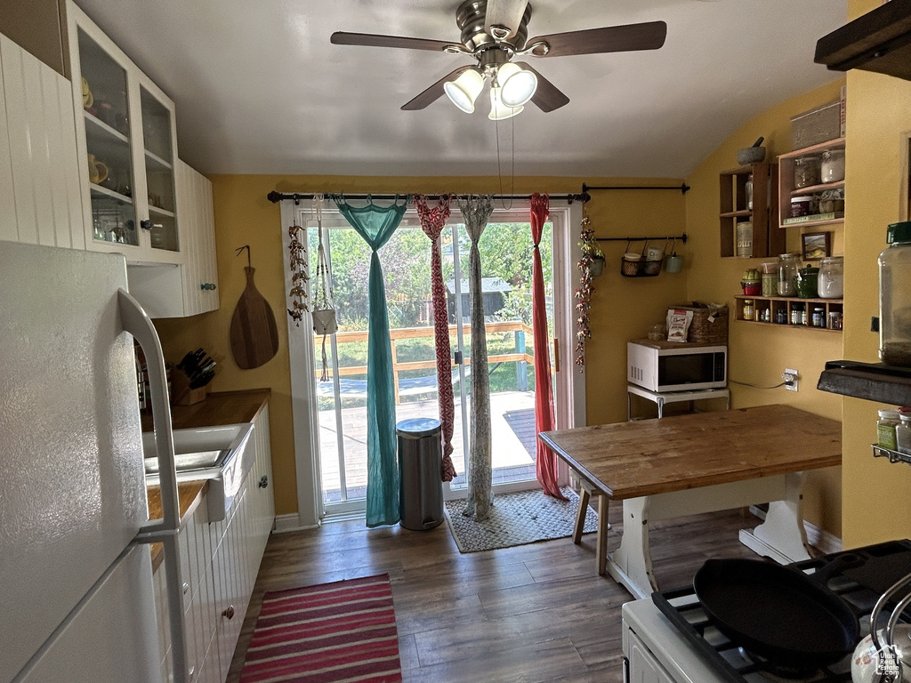 View of kitchen