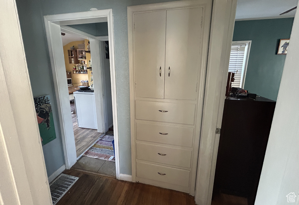 View of closet