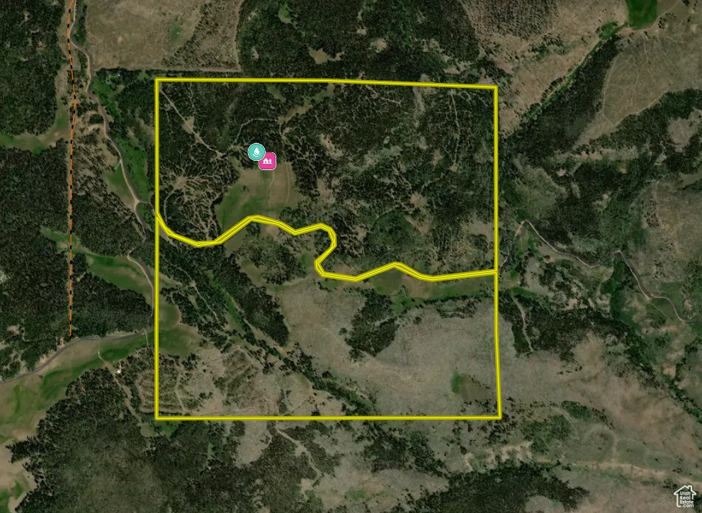 Map / location featuring property boundaries highlighted