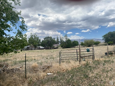 View of yard featuring a rural view