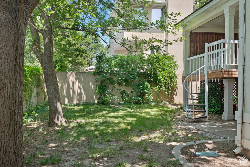View of yard