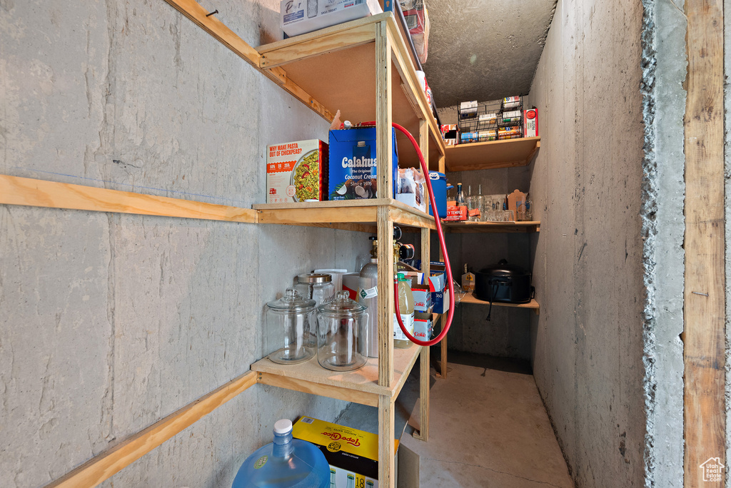 View of storage area