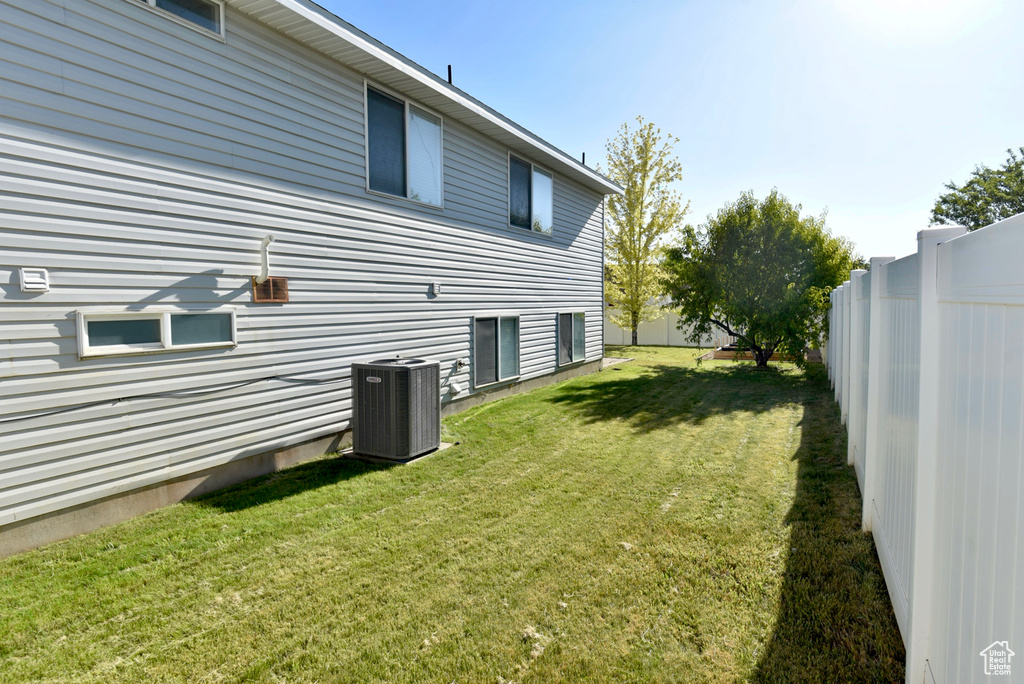 Rear view of house