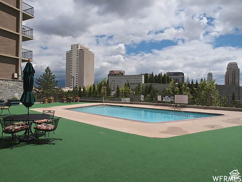 View of community pool