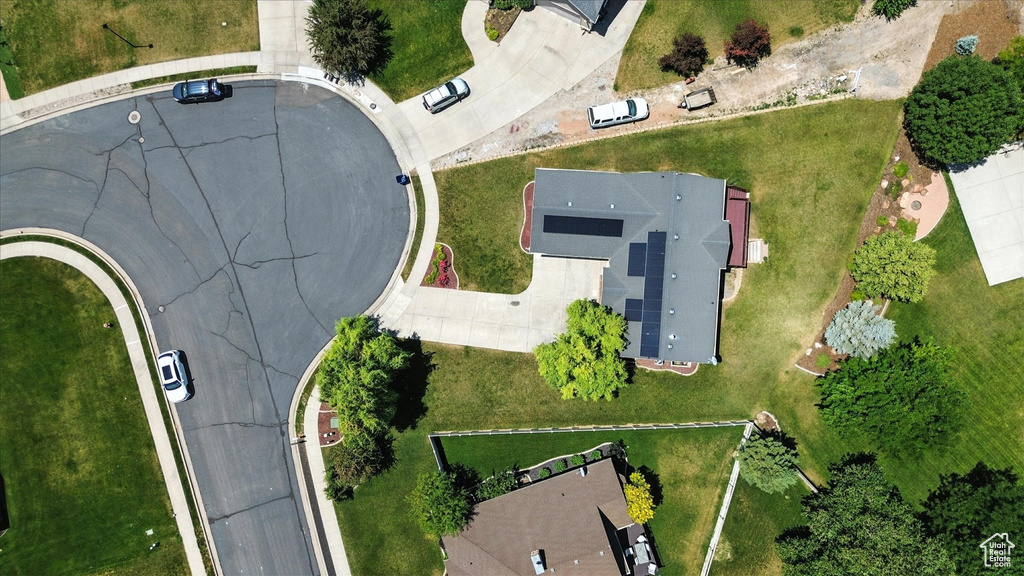 Aerial view of property's location