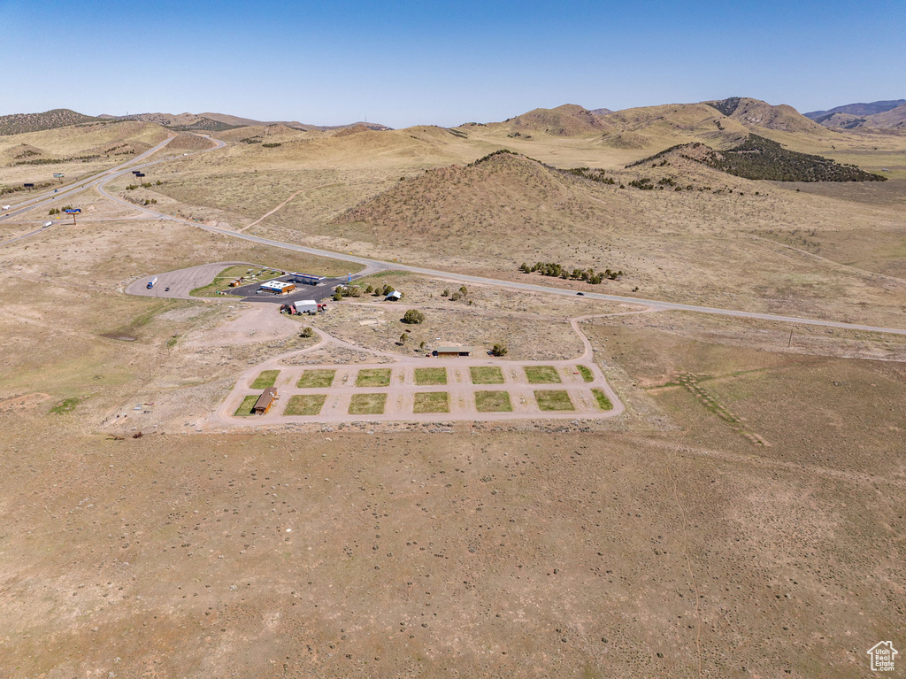 Aerial view of property\\\\\\\\\\\\\\\'s location featuring a mountainous background and rural landscape