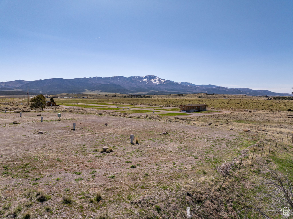 Mountain view featuring rural landscape