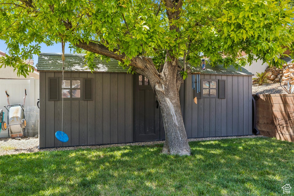 View of shed