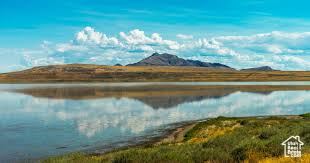 Water view featuring a mountainous background
