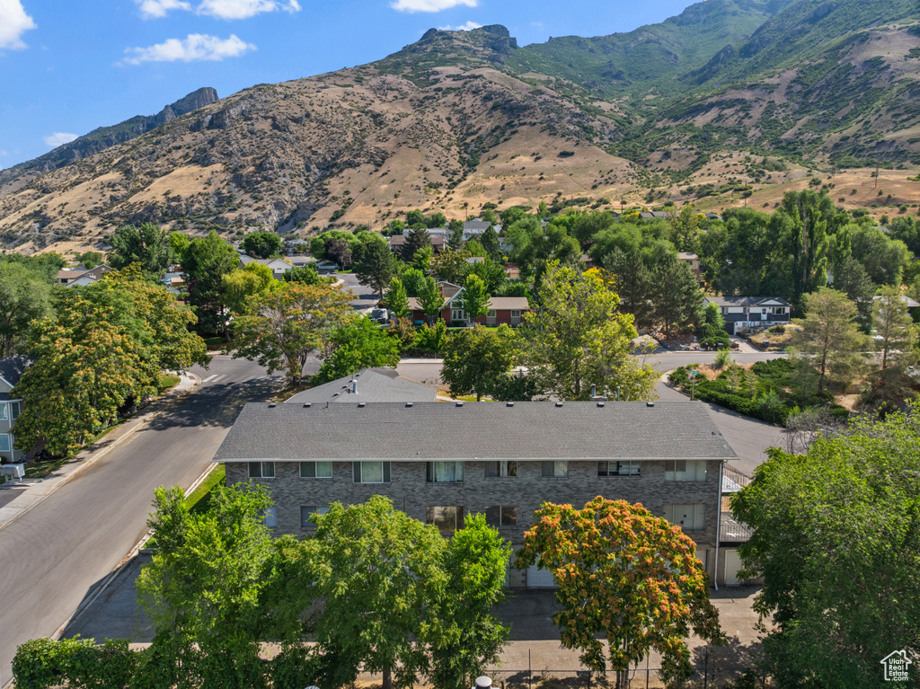 View of mountain background