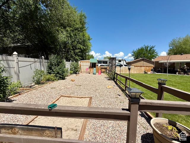 View of yard