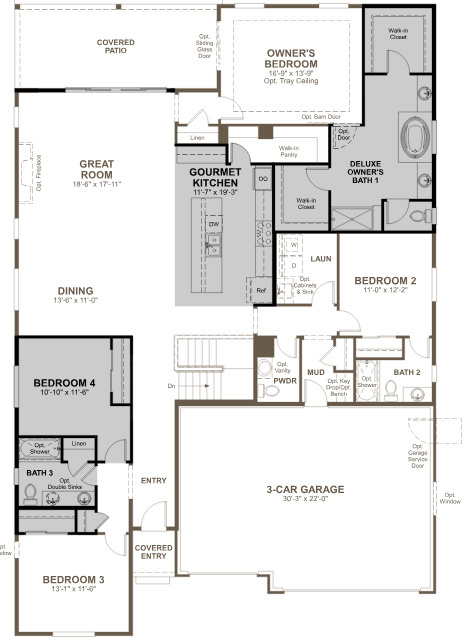 View of home floor plan