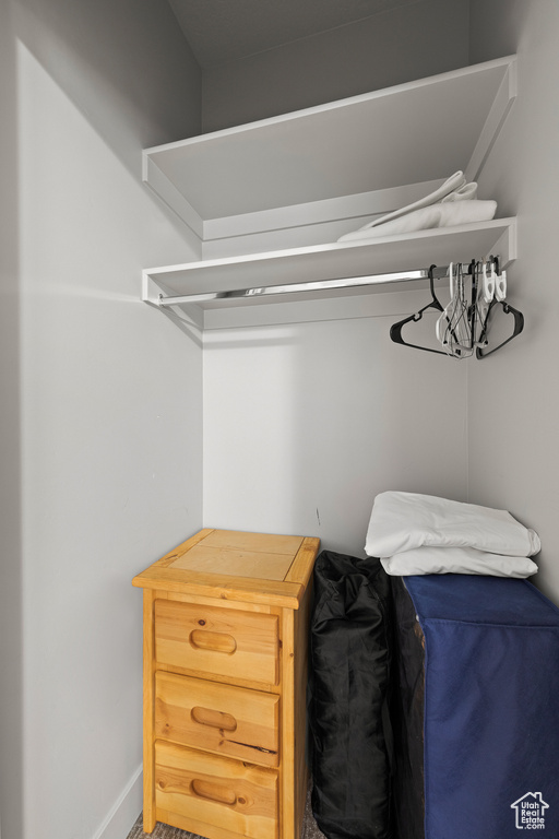 View of closet