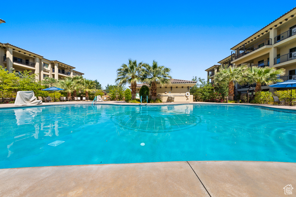 View of community pool