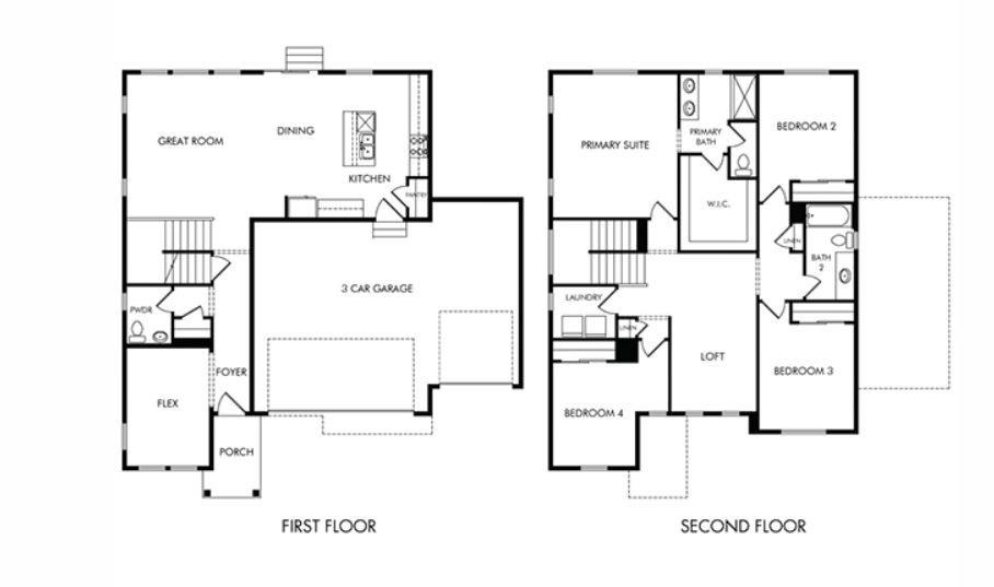 View of floor plan / room layout