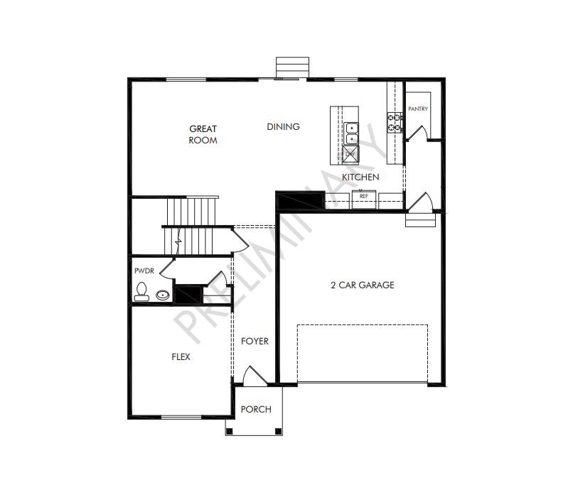 View of floor plan / room layout