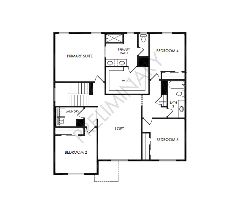 View of home floor plan