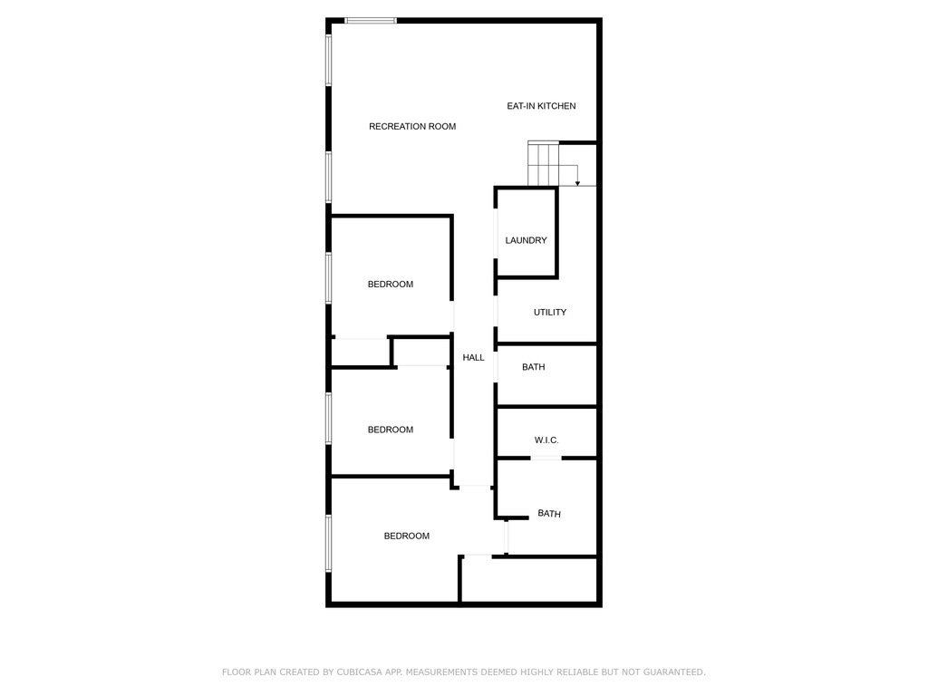 View of floor plan / room layout