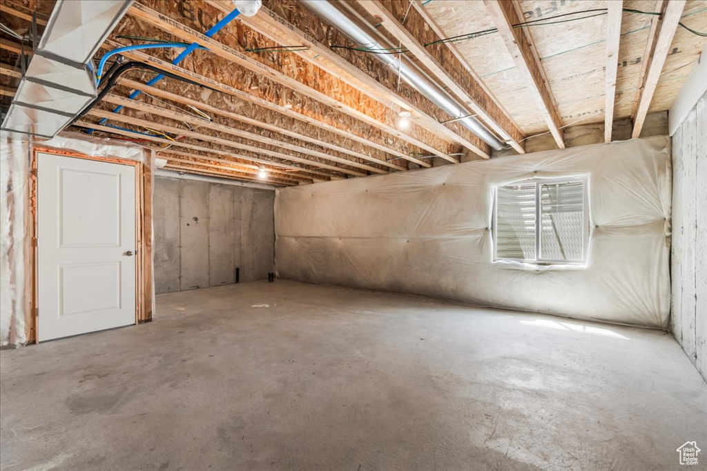 View of basement