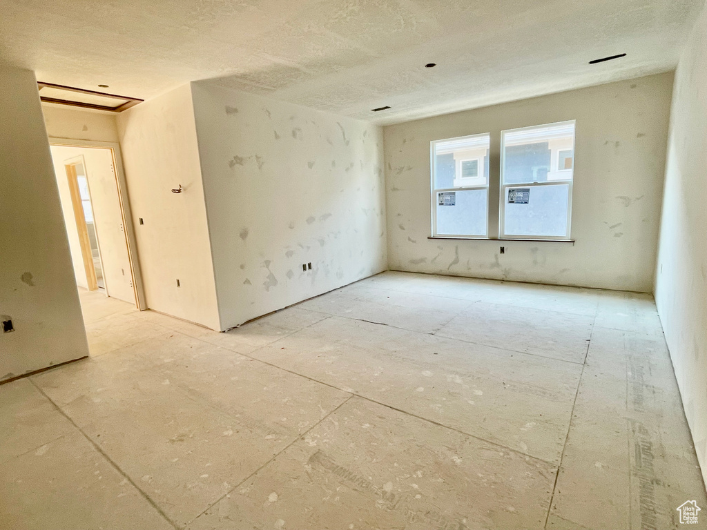 View of spare room