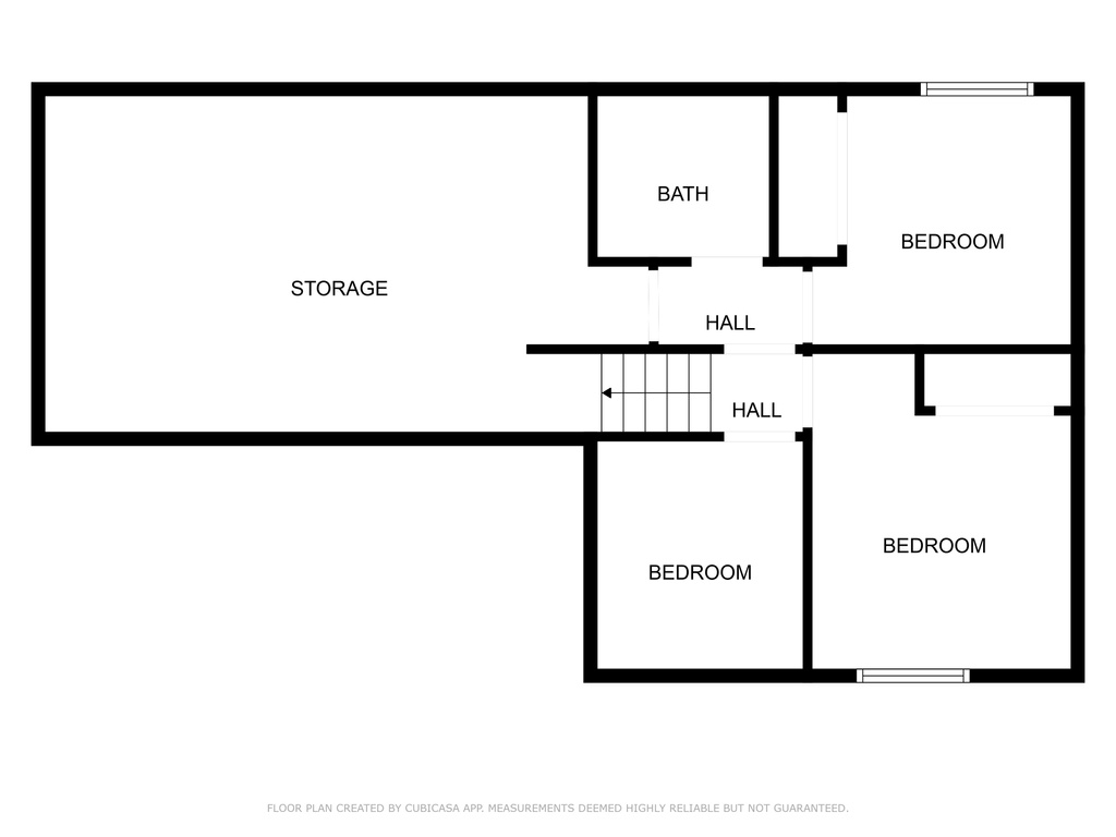 View of room layout
