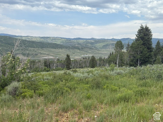 View of mountain backdrop