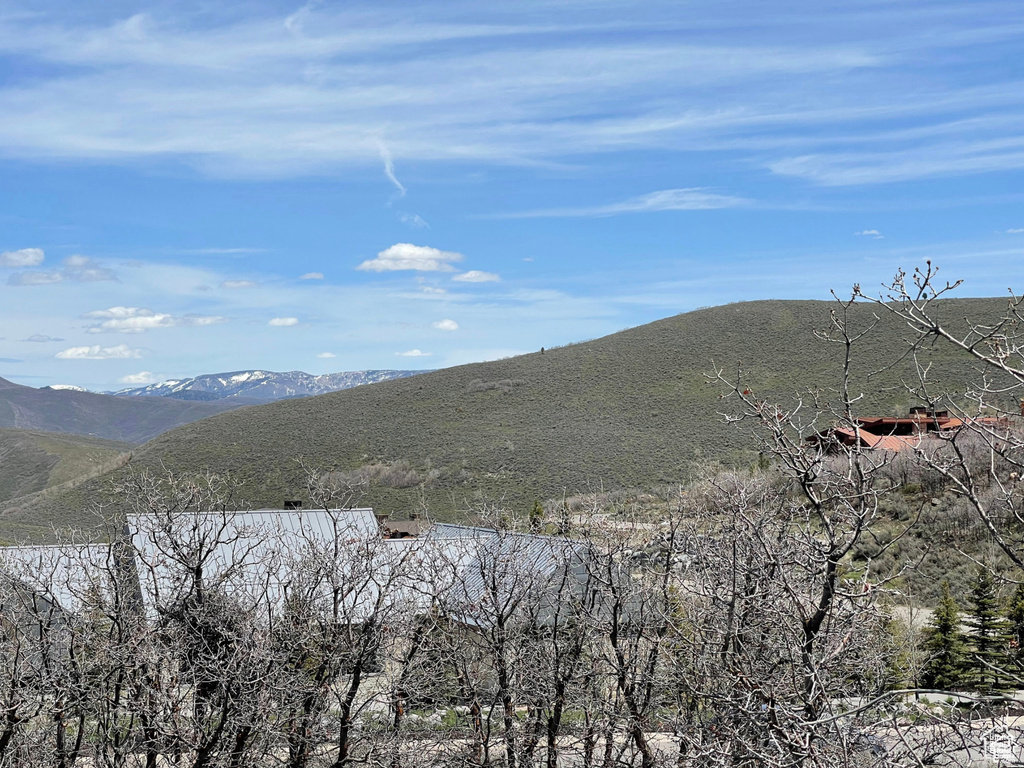 View of mountain backdrop