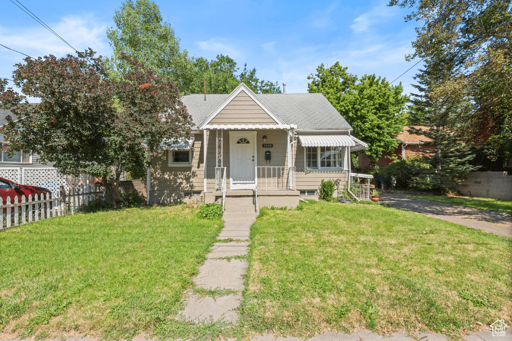 View of bungalow
