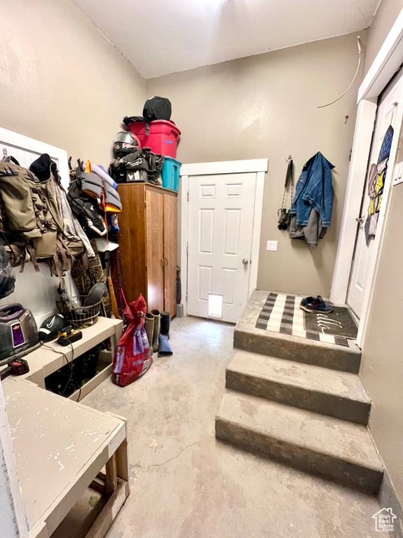 View of spacious closet