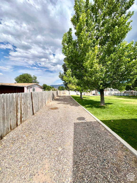 View of yard