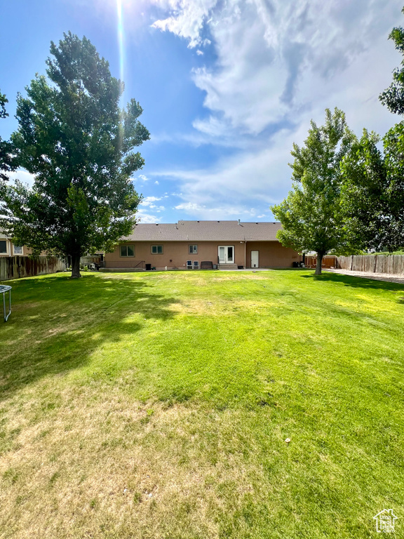 Back of property