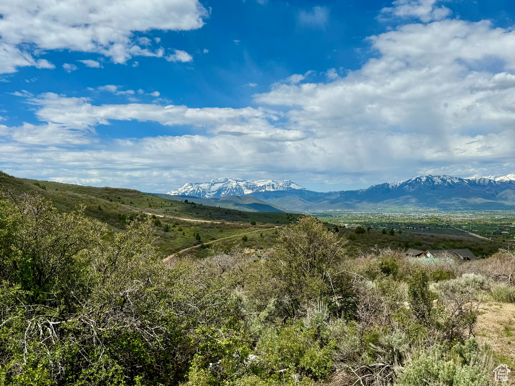 View of mountain backdrop