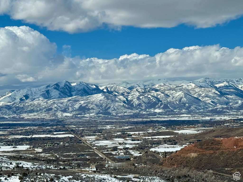 View of mountain backdrop