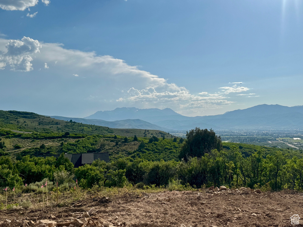View of mountain backdrop