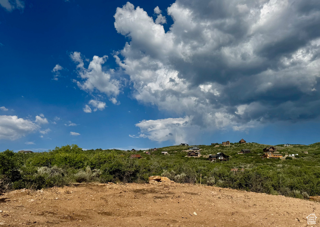 View of undeveloped land with rural landscape
