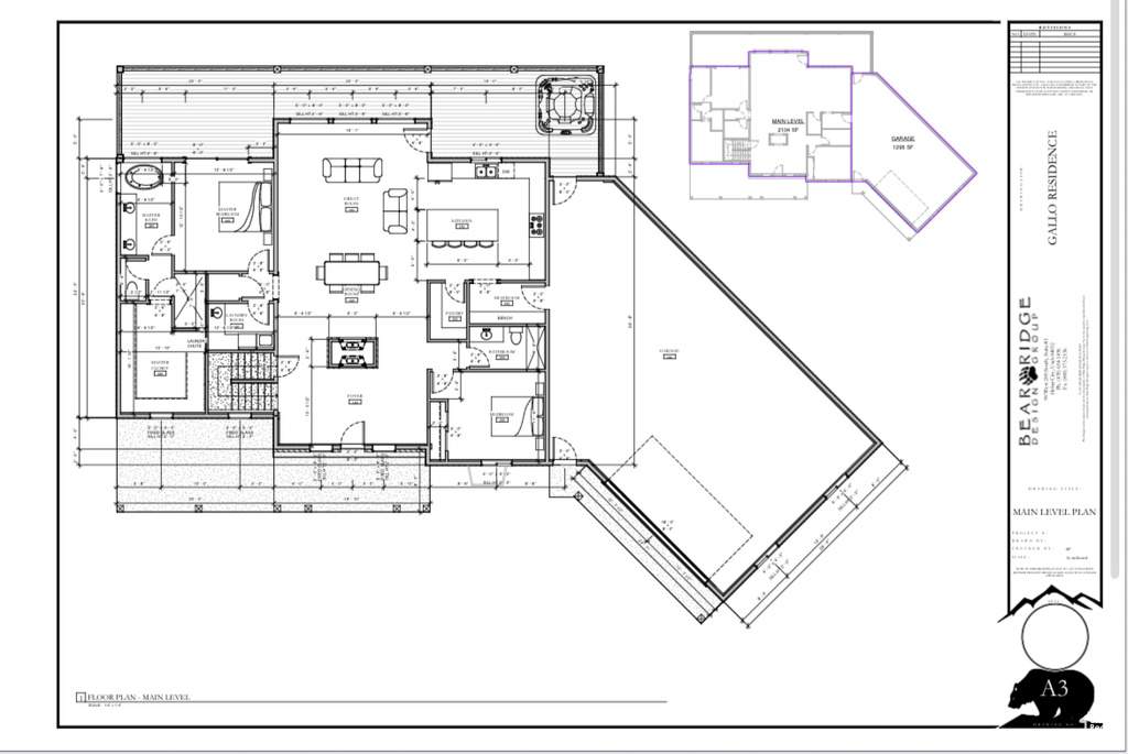 View of room layout