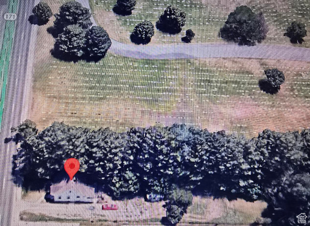 Aerial overview of property's location