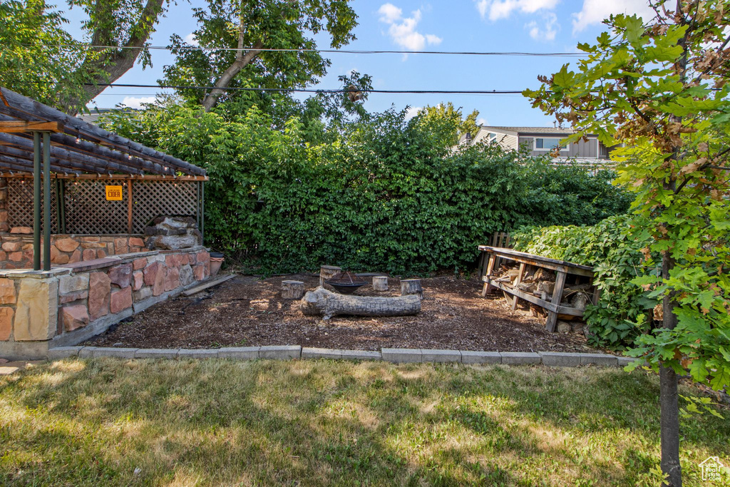 View of yard
