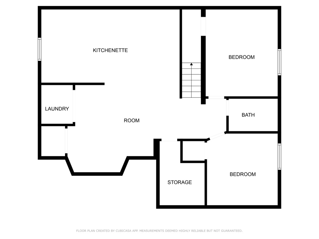 View of room layout