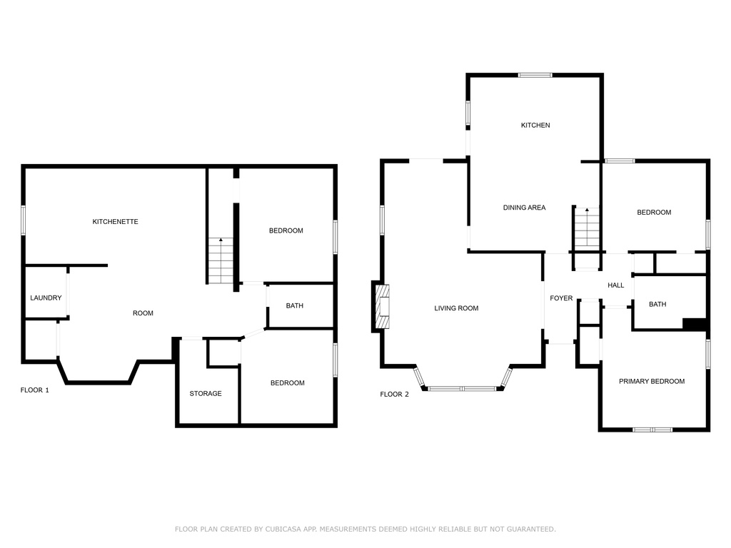 View of room layout
