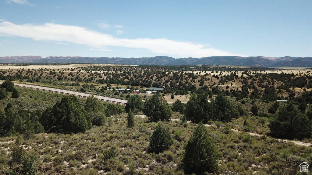 View of mountain backdrop