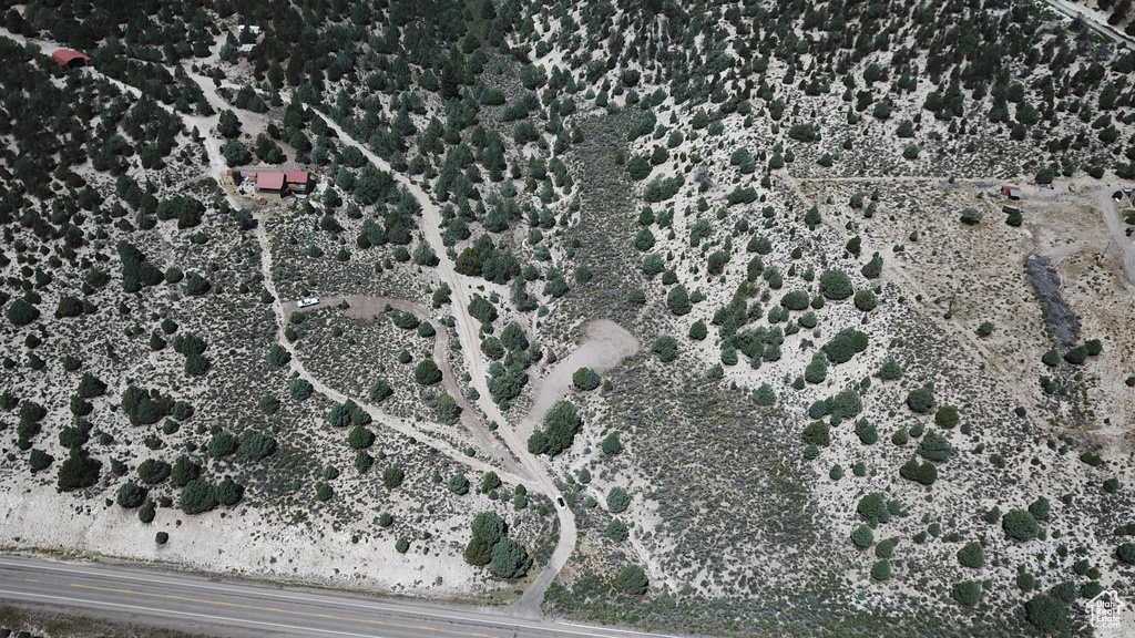 Aerial overview of property's location