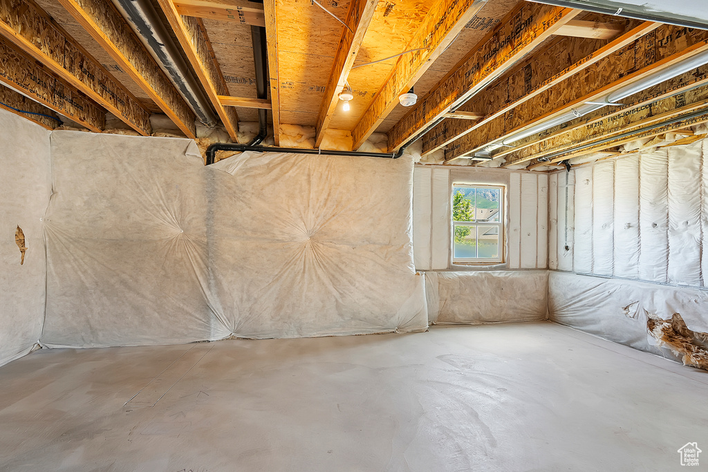 View of basement