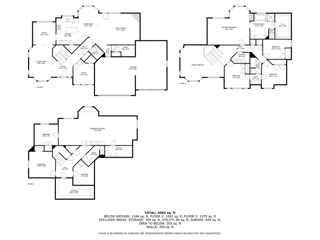 View of home floor plan