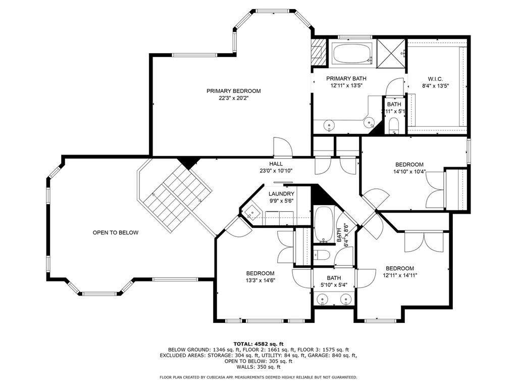 View of home floor plan