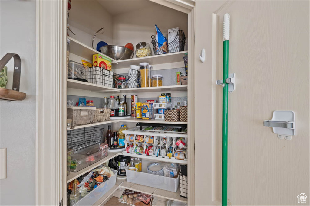 View of storage area