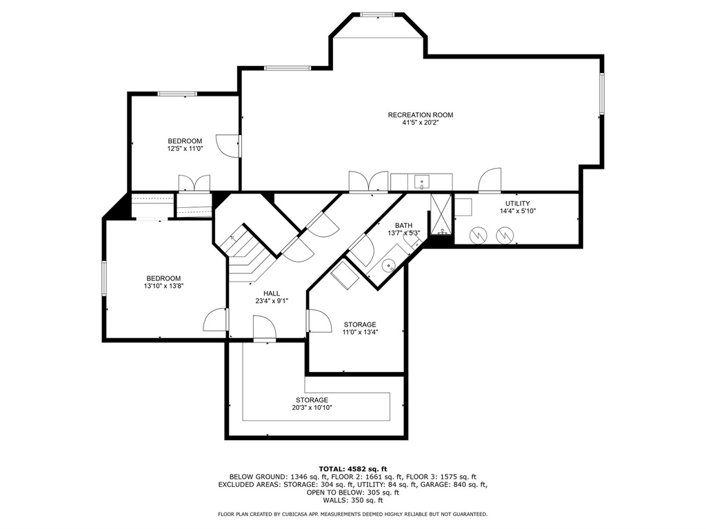 View of room layout