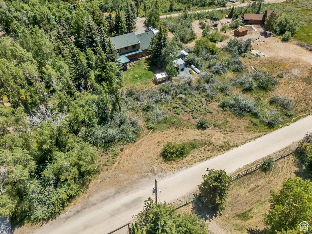 Aerial view of property and surrounding area