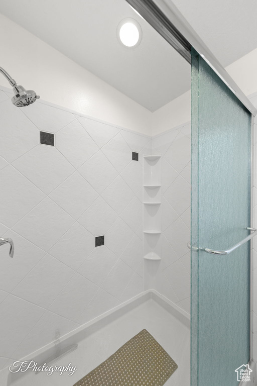Full bath with a stall shower