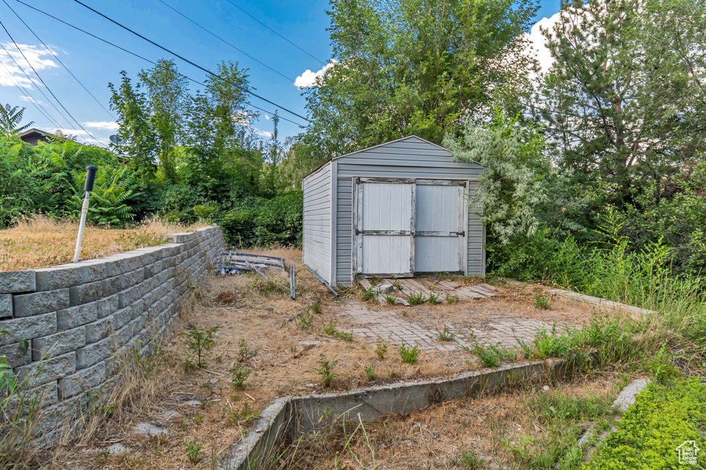 View of shed